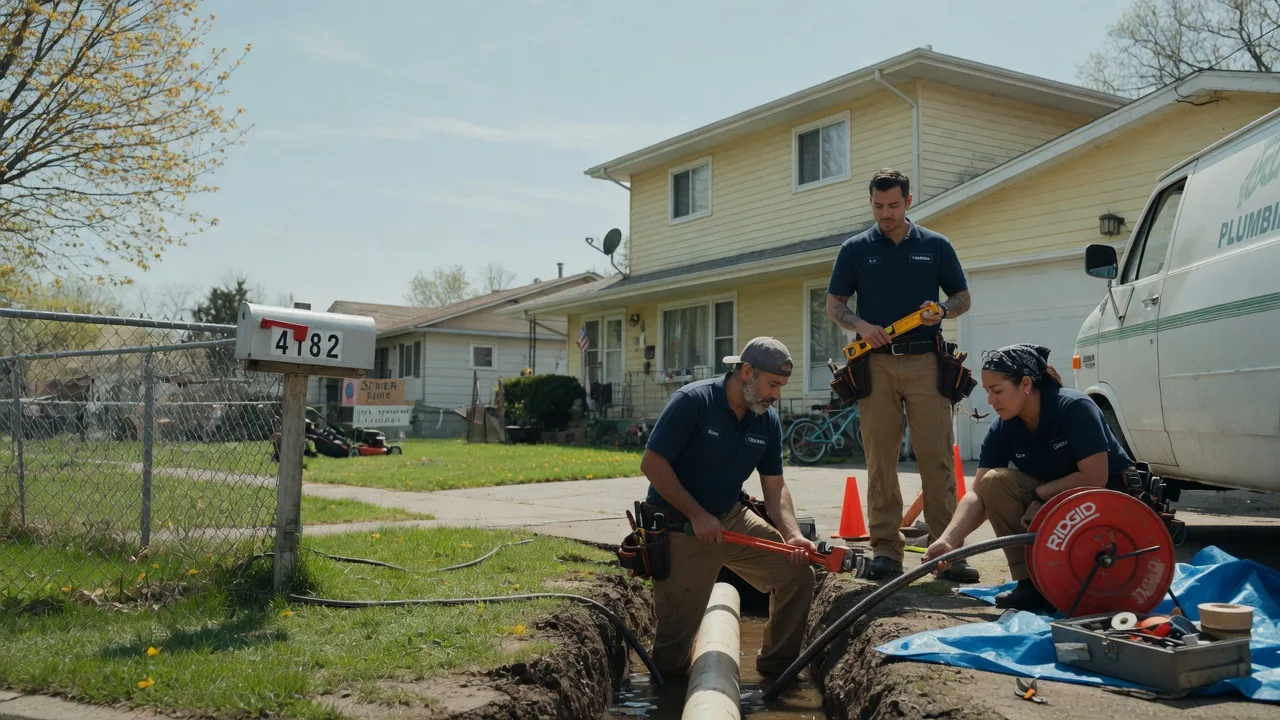Gas Line Repair in Baileys Harbor, WI near me